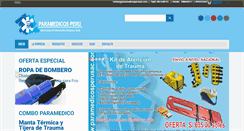 Desktop Screenshot of paramedicosperusac.com